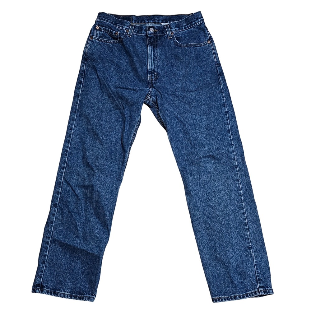 Vintage Y2K 2001 Levi's 505 US Men's 34 x 30 Blue Denim Jeans Pants
